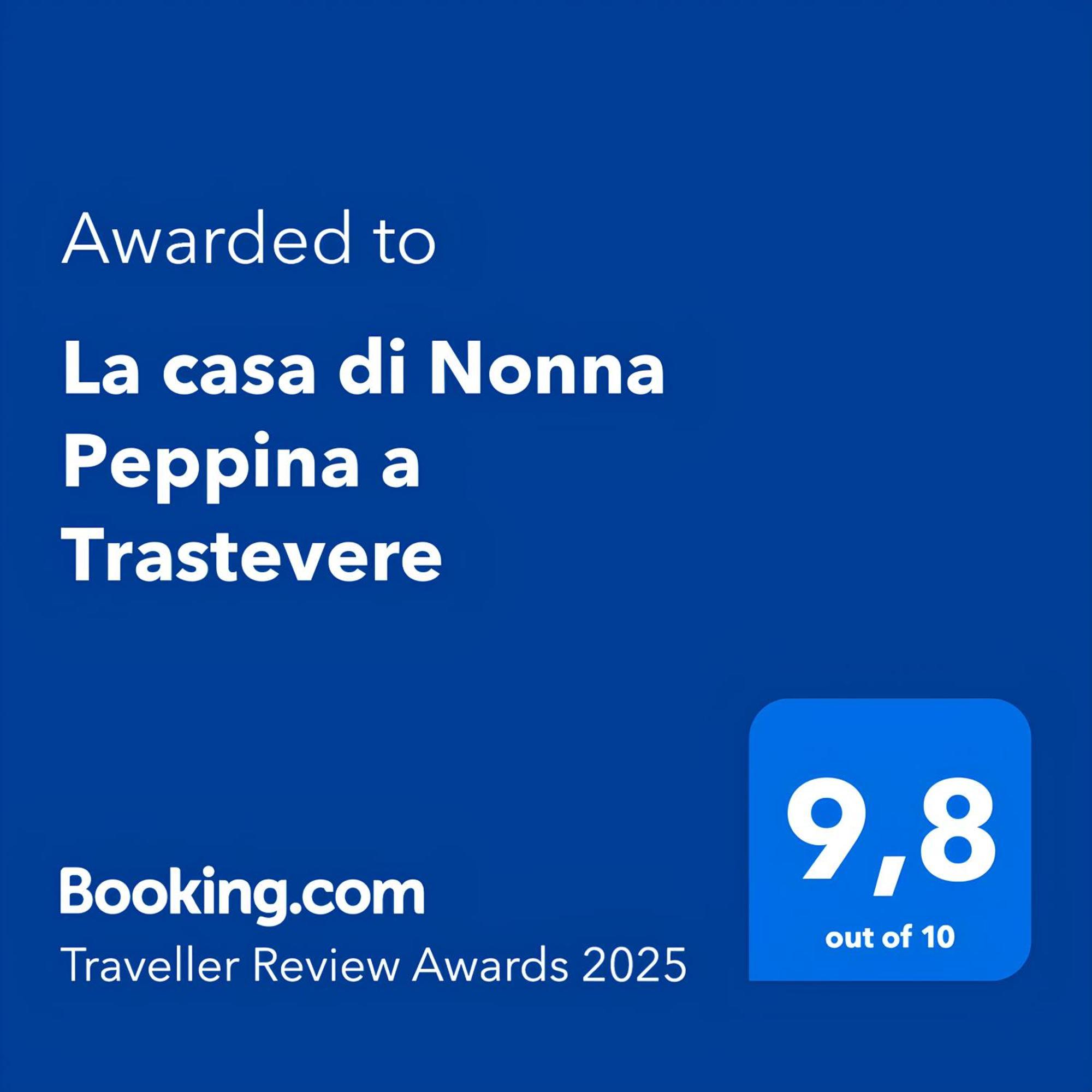 La Casa Di Nonna Peppina A Trastevere Roma Exterior foto